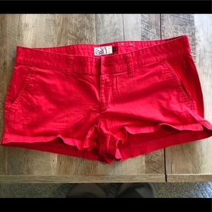 So red shorts. Size 15. Like new condition.